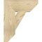 Ekena Millwork Traditional Slat Rough Sawn Bracket, Douglas Fir, 6"W x 18"D x 22"H BKT06X18X22TRA06RDF - alternate 3